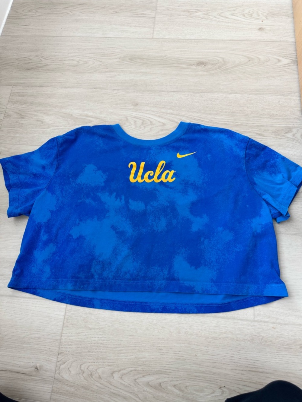Nike Women’s UCLA Blue Tee with Yellow Script